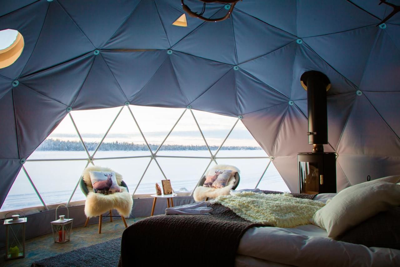Люкс-шатры Aurora Dome & Glamping Муонио-32