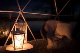 Люкс-шатры Aurora Dome & Glamping Муонио Люкс-шатер - Купол-15